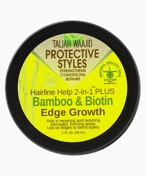 PROTECTIVE STYLES HAIRLINE HELP 2IN1 PLUS BAMBOO AND BIOTIN EDGE GROWTH GEL 29 ml Hair Styling Asetena Pa