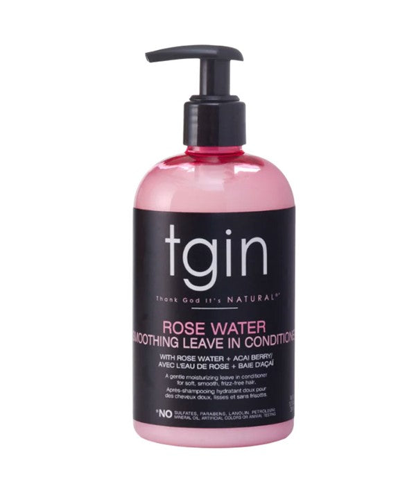 TGIN ROSE WATER SMOOTHING LEAVE IN CONDITIONER 384 ml Conditioner Asetena Pa