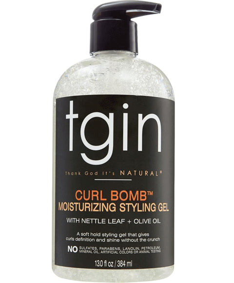 TGIN CURL BOMB MOISTURIZING STYLING GEL 384ml Hair Styling Asetena Pa