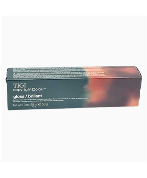 TIGI COPYRIGHT GLOSS BRILLANT DEMI PERMANENT HAIR COLOUR 60 ml Color 5/26 5vr Hair Color Asetena Pa