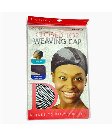 CLOSED TOP WEAVING CAP Color 11083 Black Extensions Accessories Asetena Pa