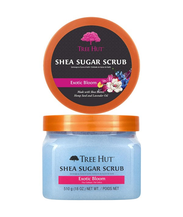 EXOTIC BLOOM SHEA SUGAR SCRUB 510 g Skin Wash Asetena Pa