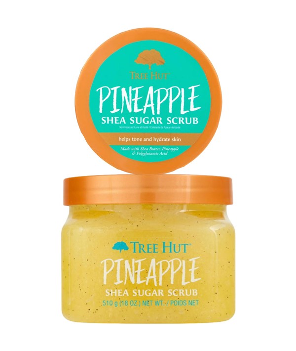 PINEAPPLE SHEA SUGAR SCRUB 510 g Skin Wash Asetena Pa