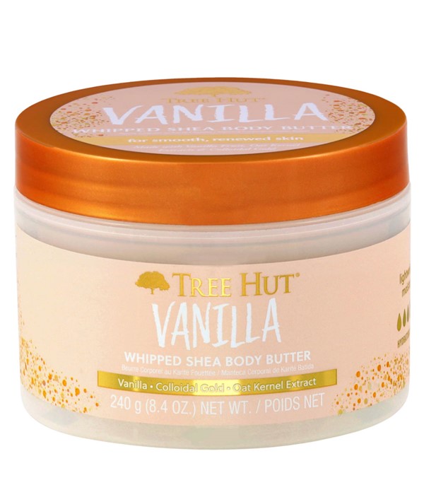VANILLA WHIPPED SHEA BODY BUTTER 240 g Skin Moisturizing Asetena Pa