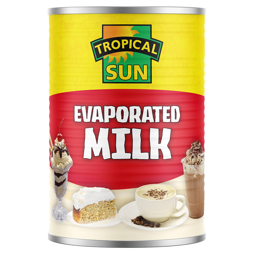 Tropical Sun Evaporated Milk 12x410g