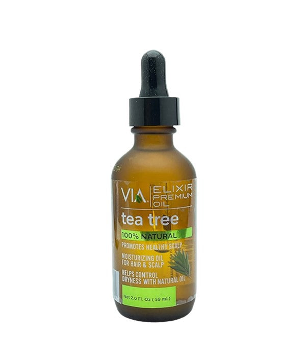 VIA NATURAL ELIXIR PREMIUM TEA TREE OIL 59 ml Sprays, Serums and Oils Asetena Pa