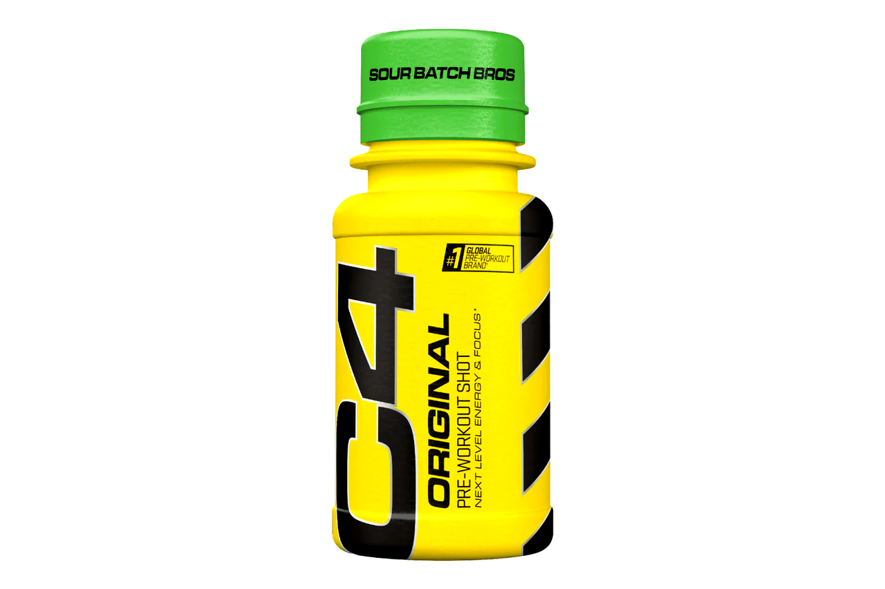 C Energy Workout Shot Sour Batch 12x60ml(2)