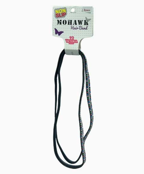 MOHAWK NON SLIP HAIR BAND 45A1 2 pcs Color Assorted Kids Hair Accessories Asetena Pa