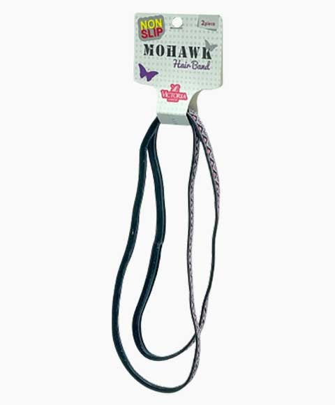 MOHAWK NON SLIP HAIR BAND 45A2 2 pcs Kids Hair Accessories Asetena Pa