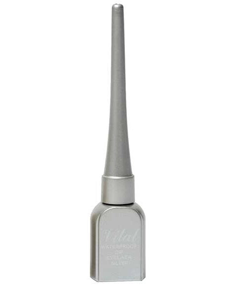 WATERPROOF DIP EYELINER SILVER 6 ml Eye Makeup Asetena Pa