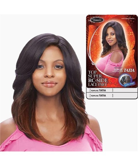 TOP SUPER RC SIDE LACE PART TATIA SYNTHETIC WIG Color F3240 Synthetic Hair Wigs Asetena Pa