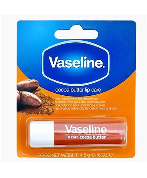 VASELINE LIP CARE COCOA BUTTER 4.8 g Lips Asetena Pa