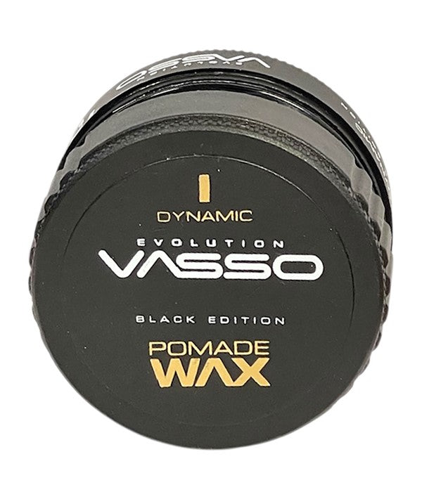 VASSO BLACK EDITION POMADE WAX 150 ml Hair Styling Asetena Pa