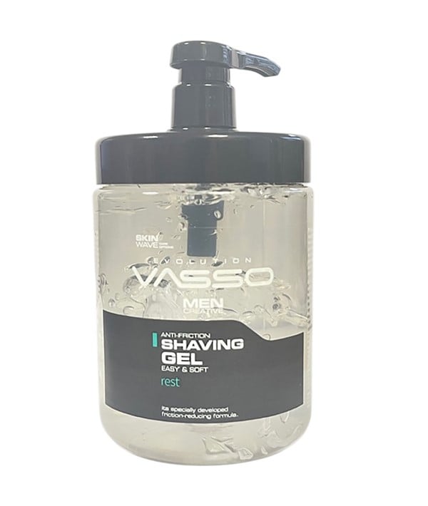 MEN CREATIVE ANTI FRICTION REST SHAVING GEL 1000 ml Skin Moisturizing Asetena Pa