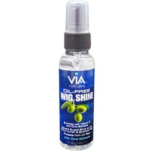 VIA NATURAL OIL FREE WIG SHINE 237 ml Sprays, Serums and Oils Asetena Pa