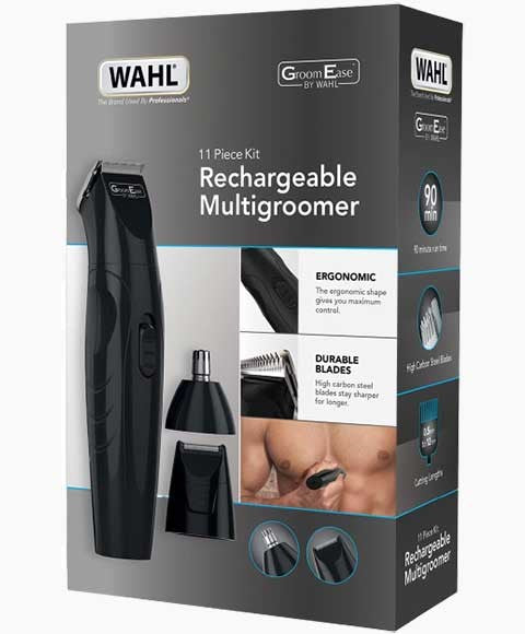 GROOM EASE RECHARGEABLE MULTIGROOMER Clippers and Trimmers Asetena Pa