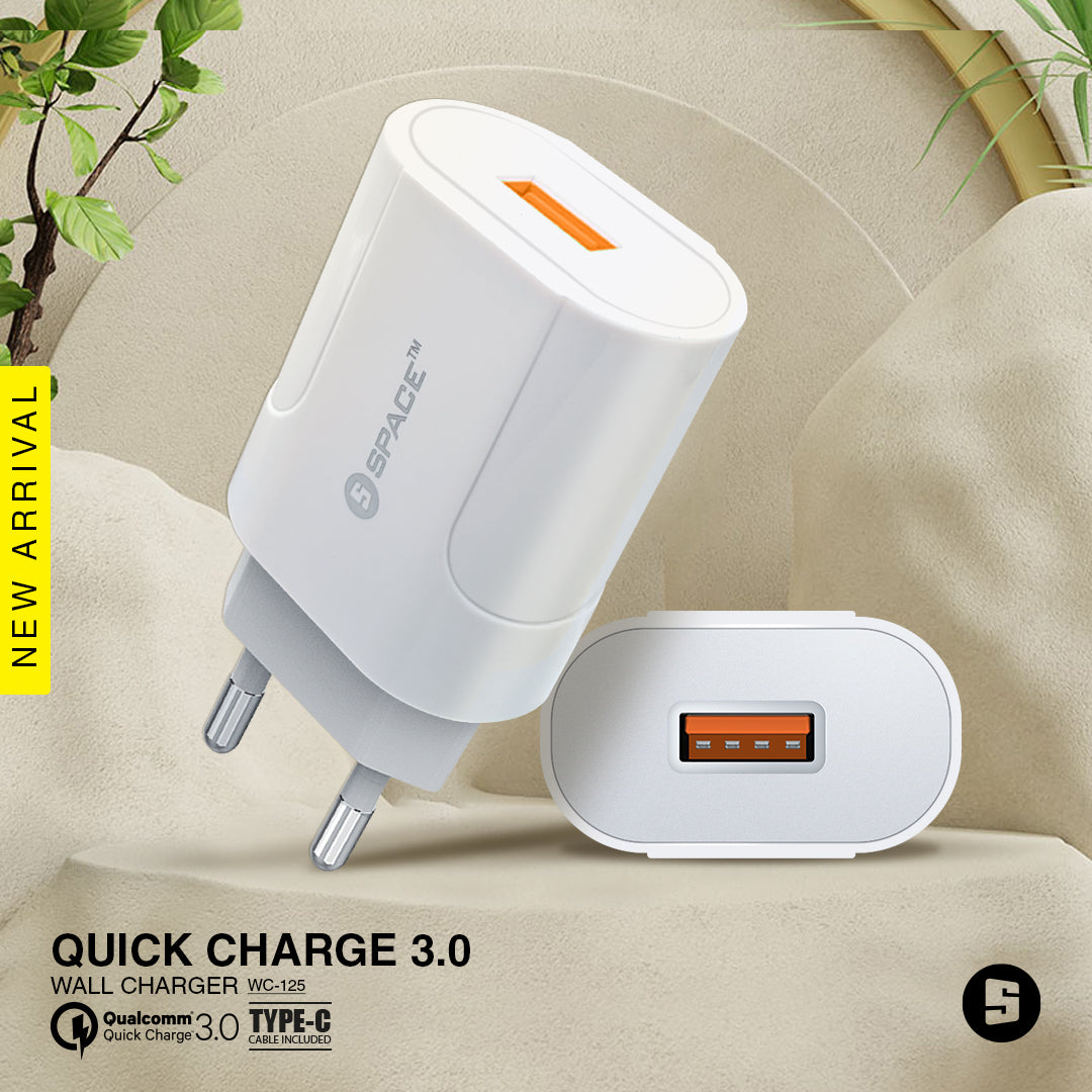 Pd+qc Wall Charger 3x3's