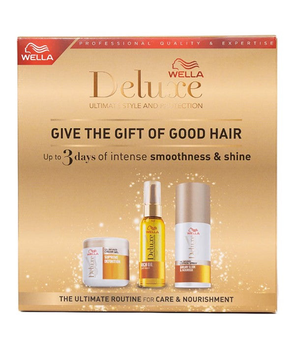 DELUXE ULTIMATE STYLE AND PROTECTION CARE GIFT SET Hair Care Bundles Asetena Pa