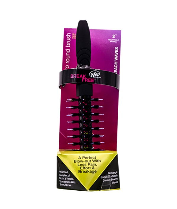 WET BRUSH PRO SMOOTH AND SHINE ROUND BRUSH FOR ALL HAIR TYPES 2" Hair Brushes and Combs Asetena Pa