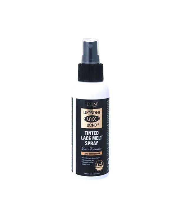 WONDER LACE BOND TINTED LACE MELT SPRAY 100 ml Color Medium Dark Brown Extensions Accessories Asetena Pa