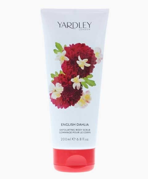 YARDLEY ENGLISH DAHLIA EXFOLIATING BODY SCRUB 200 ml Body Care Asetena Pa