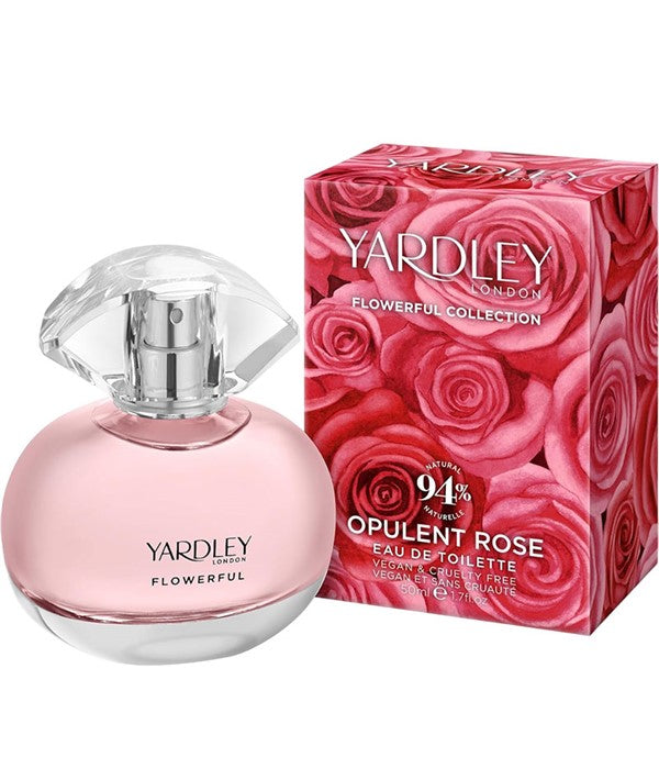 FLOWERFUL COLLECTION OPULENT ROSE EAU DE TOILETTE 50 ml Perfumes for Value Asetena Pa