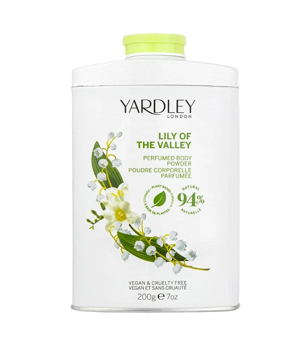LILY OF THE VALLEY PERFUMED BODY POWDER 200 g Body Care Asetena Pa