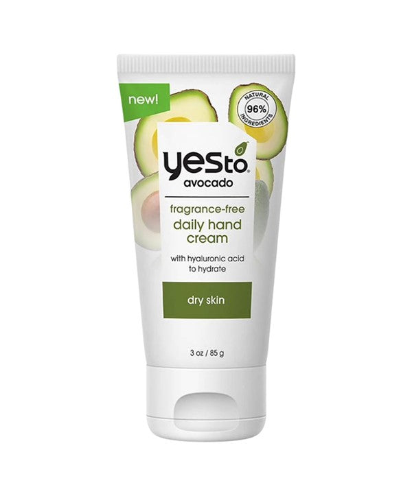 AVOCADO FRAGRANCE FREE DAILY HAND CREAM 85 g Skin Moisturizing Asetena Pa