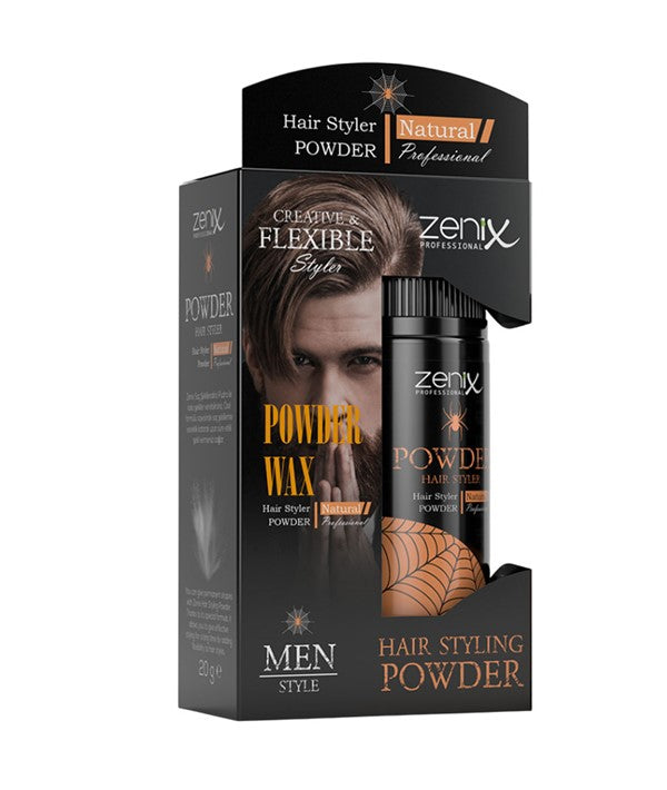 HAIR STYLING POWDER WAX NATURAL 20 g Hair Styling Asetena Pa