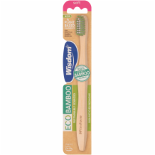 Wisdom Eco Bamboo Soft Toothbrush 12x1's