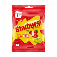 Starburst Fave Red Fruit Chews Bag 12x127g