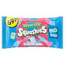 Swizzels Squashies Drumsticks Bubblegum 30x60g