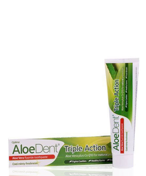 ALOEDENT TRIPLE ACTION FLUORIDE TOOTHPASTE 100 ml Dental Care Asetena Pa