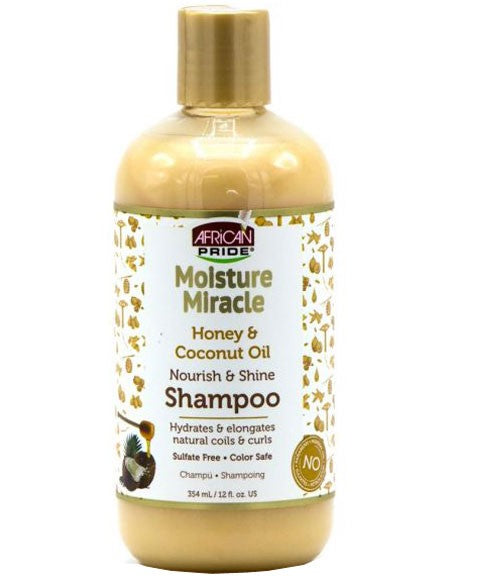 MOISTURE MIRACLE HONEY AND COCONUT OIL SHAMPOO 473 ml Shampoo Asetena Pa