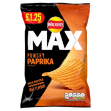 Walkers Max Paprika 15x70g
