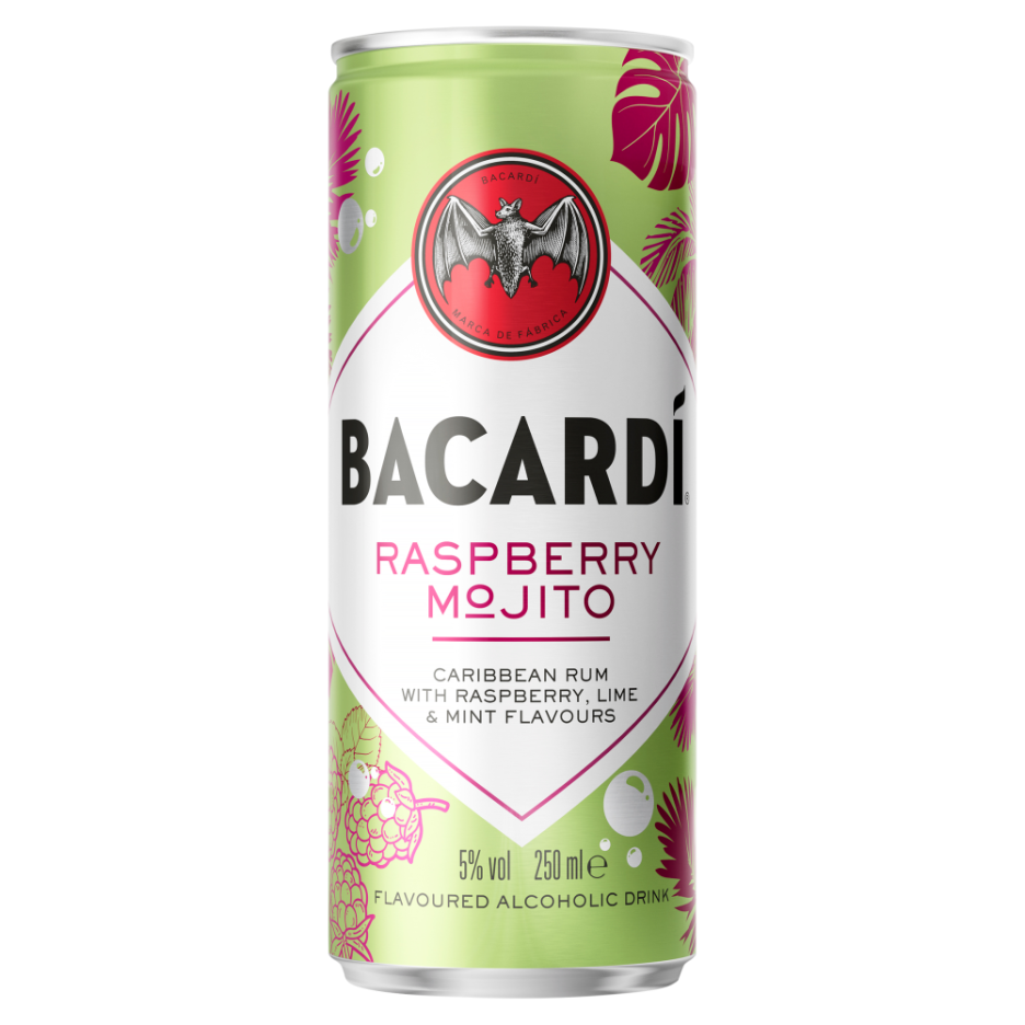 Bacardi Raspberry Mojito 12x250ml