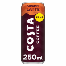 Costa Coffee Caramel Latte Can 12x250ml