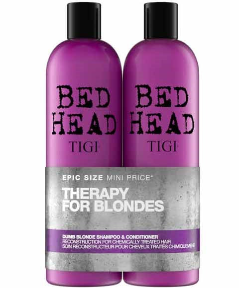 BED HEAD DUMB BLONDE TWEEN DUO SHAMPOO AND CONDITIONER Shampoo Asetena Pa