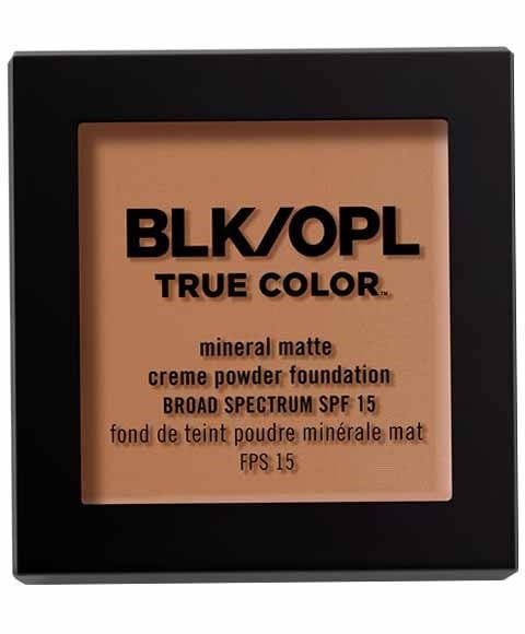 TRUE COLOR MINERAL MATTE CREME POWDER FOUNDATION 8.5 g Color 640 Suede Mocha Foundation Asetena Pa
