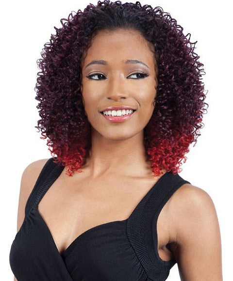 MODEL MODEL DRAWSTRING FULL CAP SYN BOHEMIAN MULE WIG Color OM701 Synthetic Hair Wigs Asetena Pa