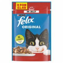 Felix Cij Beef Pch Singles For 20x100g