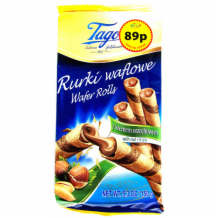 Tago Peanut Wafer Rolls 1x6057