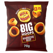 Hula Hoops Bbq Beef 20x70g