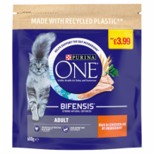 Purina One Adult Cat Chicken & Wholegrain 4x600g
