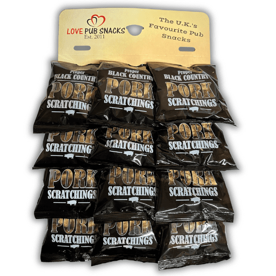 Mid Snk Pork Scr Hang Card 12x40g