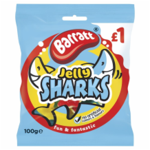 Barratt Fun & Fantastic Sharks 12x100g