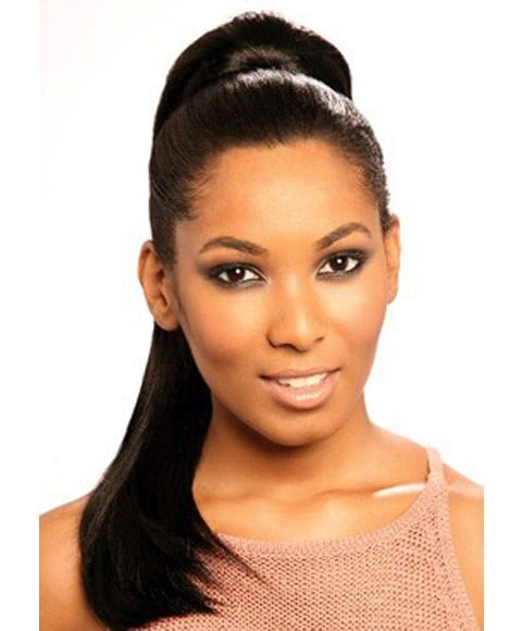 CHERISH SYN DRAWSTRING LONDON GIRL PONYTAIL Color P1B/530 PonyTail Asetena Pa