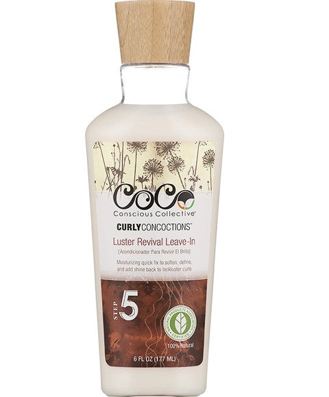 CURLY CONCOCTIONS LUSTER REVIVAL LEAVE IN 177 ml Hair Moisturizers Asetena Pa