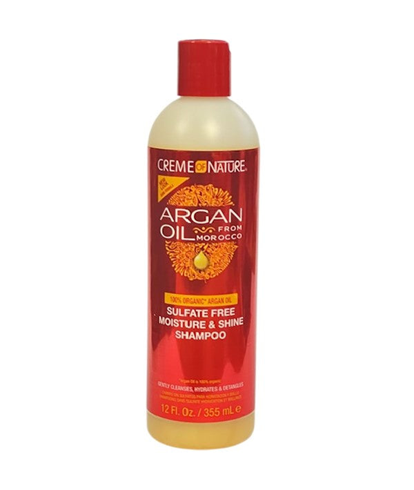 ARGAN OIL SULFATE FREE MOISTURE AND SHINE SHAMPOO 354 ml Shampoo Asetena Pa