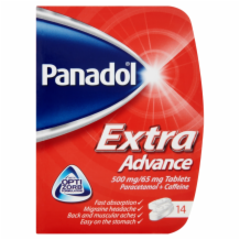 Panadol Extra Advanced Tablets For 12x14's